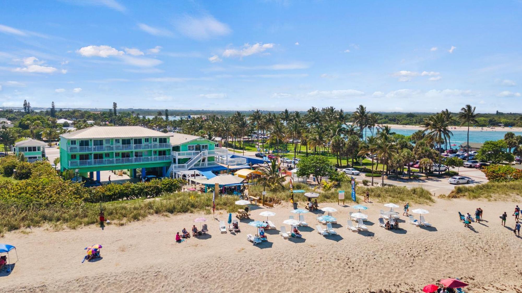 Partial Ocean View Hotel Room- King Bed #1 Fort Pierce Luaran gambar